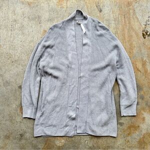 Lulu Gray Open Front Cardigan